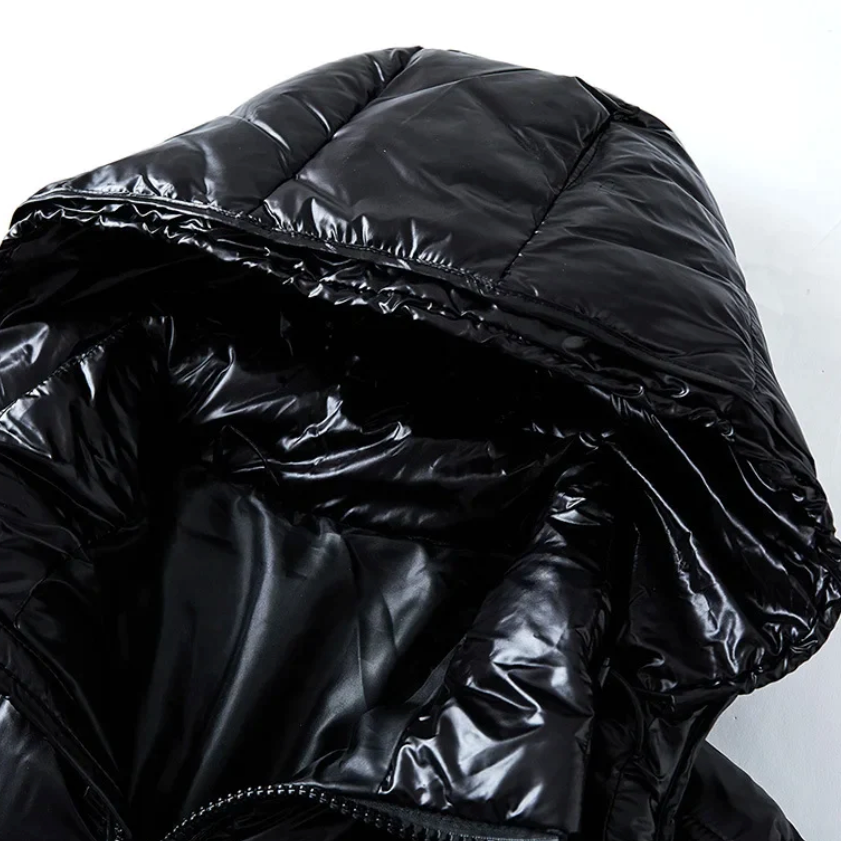 Veste à Capuche Matelassée Zippée pour Homme