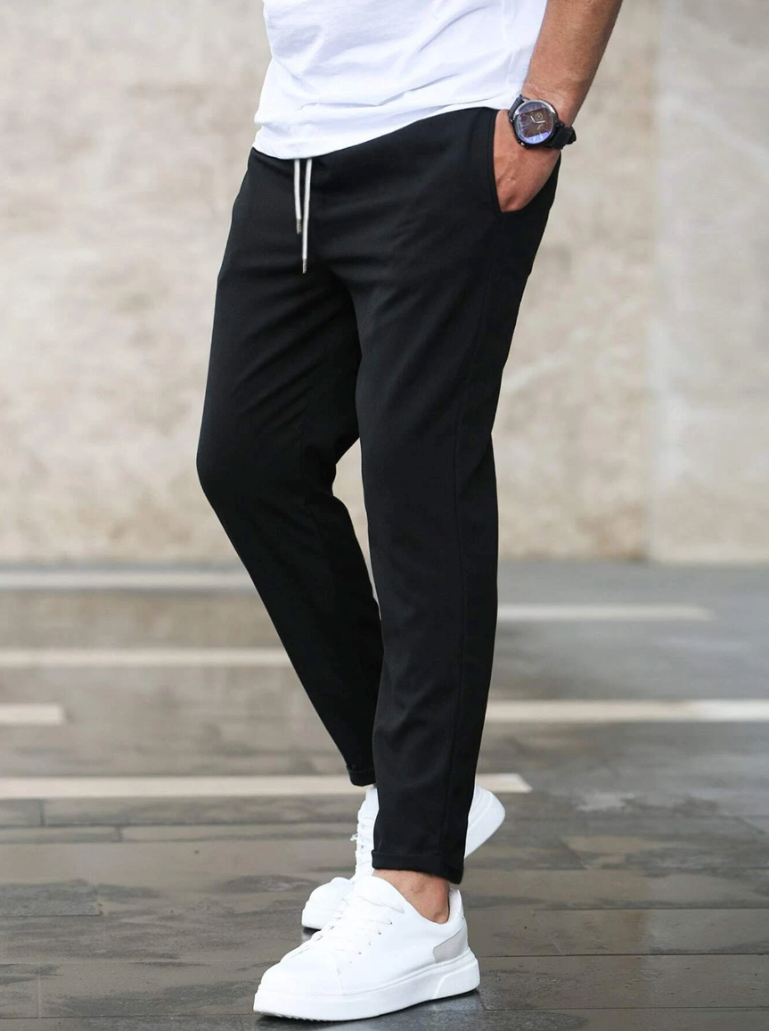 Pantalons de Luxe Premium Stretch Tailleur Hommes