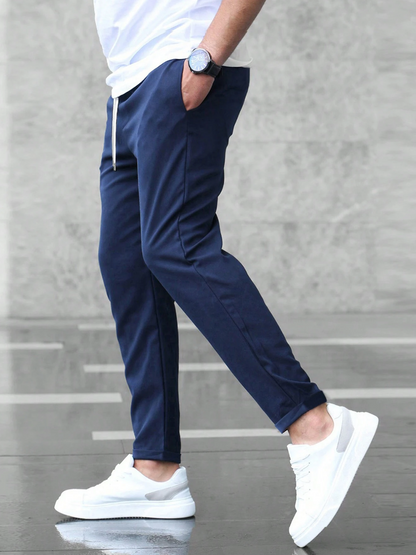 Pantalons de Luxe Premium Stretch Tailleur Hommes