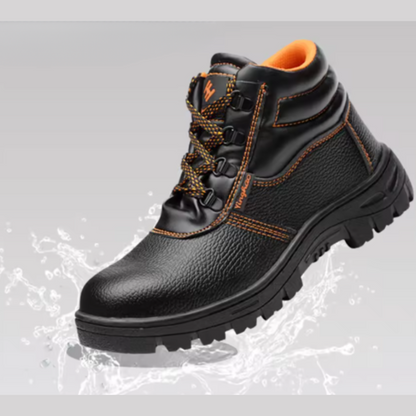 Chaussure de sécurité unisex en cuir – Chaussures de sécurité unisex solides