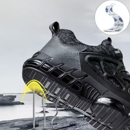 Chaussure de sécurité pour homme en cuir – Chaussures de sécurité hommes