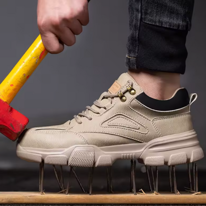 Chaussure de sécurité pour homme en cuir – Hommes Chaussures de sécurité