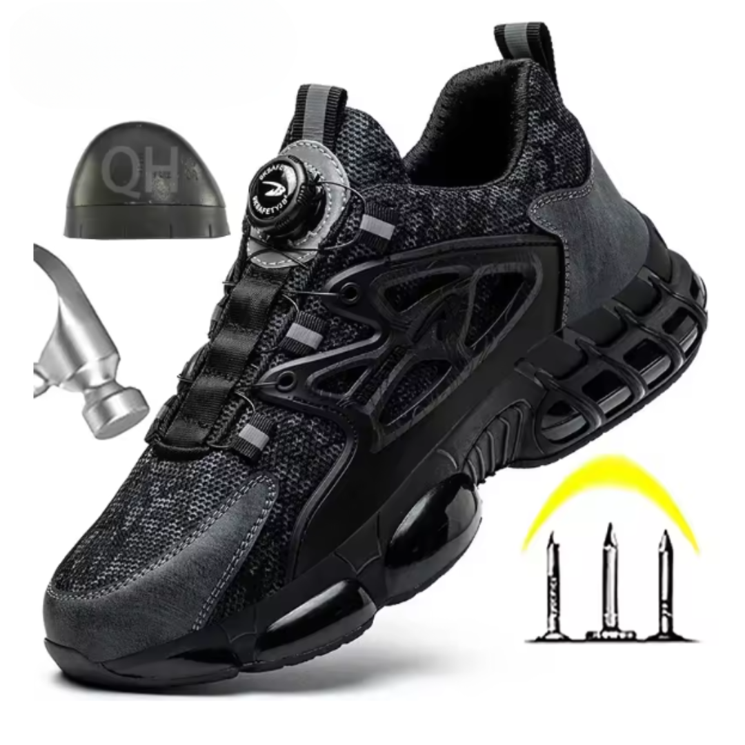 Chaussure de sécurité pour homme en cuir – Chaussures de sécurité hommes