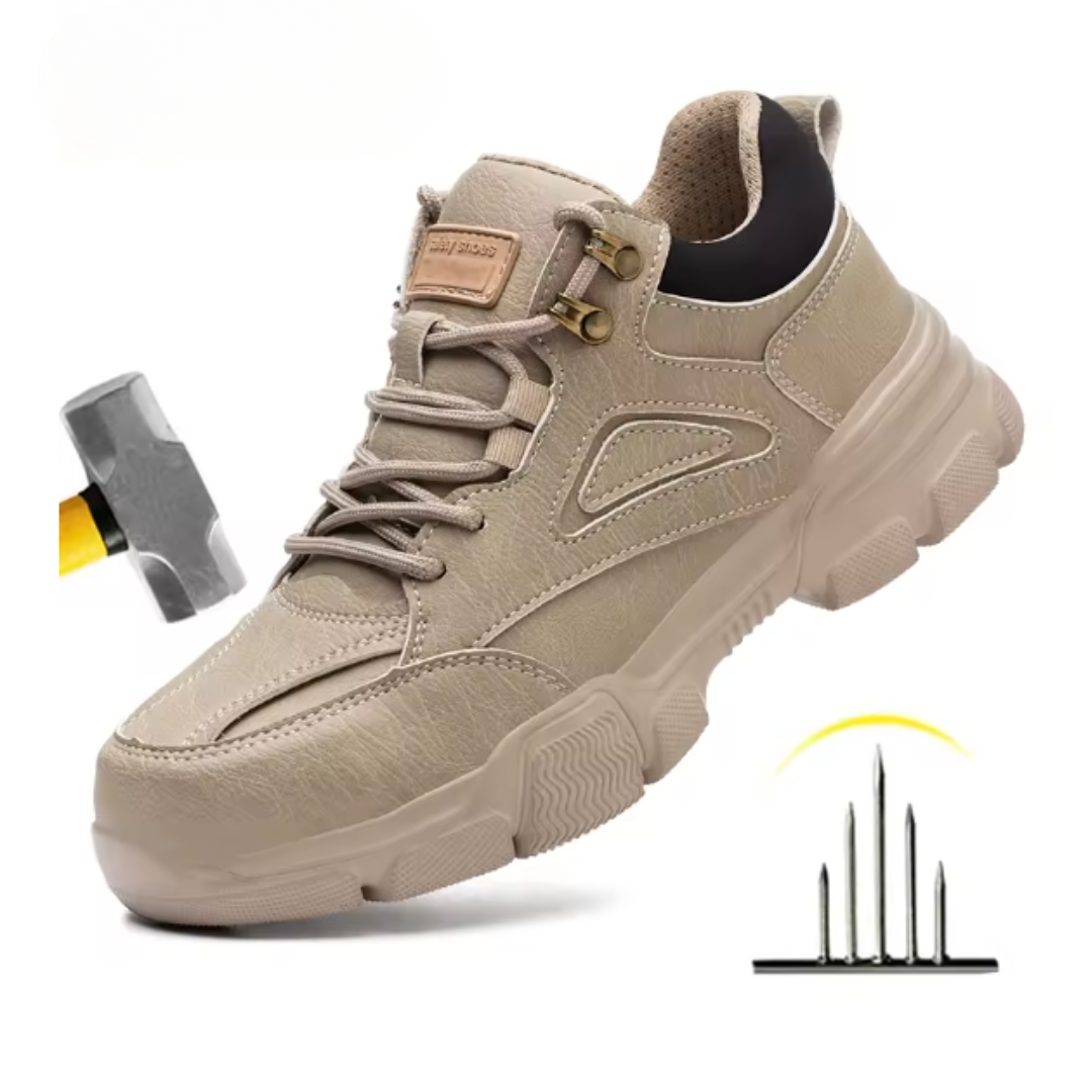 Chaussure de sécurité pour homme en cuir – Hommes Chaussures de sécurité