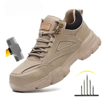 Chaussure de sécurité pour homme en cuir – Hommes Chaussures de sécurité