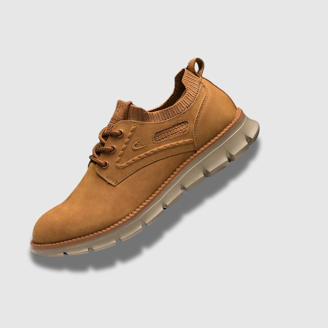 Baskets Cuir Lacées Stylées pour Homme