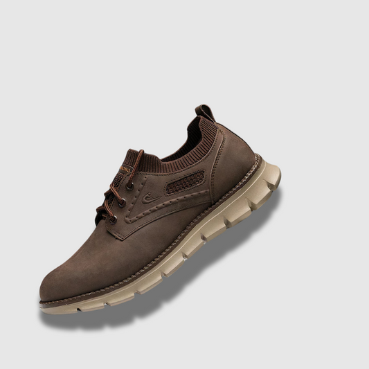 Baskets Cuir Lacées Stylées pour Homme