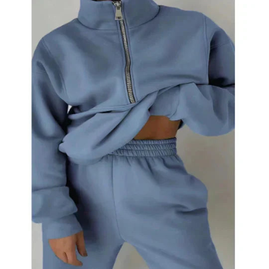 Ensemble Décontracté Pull Ample et Pantalon Confortable