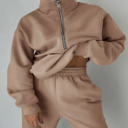 Ensemble Décontracté Pull Ample et Pantalon Confortable