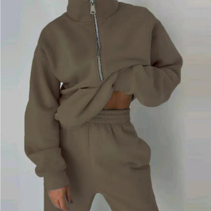 Ensemble Décontracté Pull Ample et Pantalon Confortable