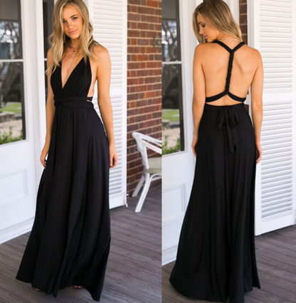 Robe Longue Polyvalente Maxi Multiway Femmes