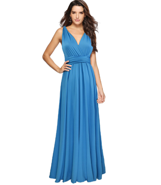 Robe Longue Polyvalente Maxi Multiway Femmes