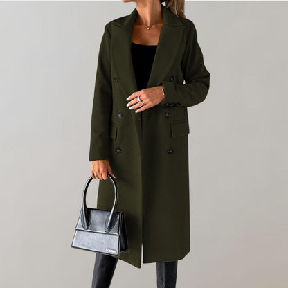 Manteau Long d'Hiver Charmant pour Femmes