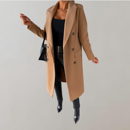 Manteau Long d'Hiver Charmant pour Femmes