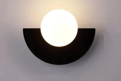 Lampe Murale Moderne Nordic Minimaliste Demi Lune