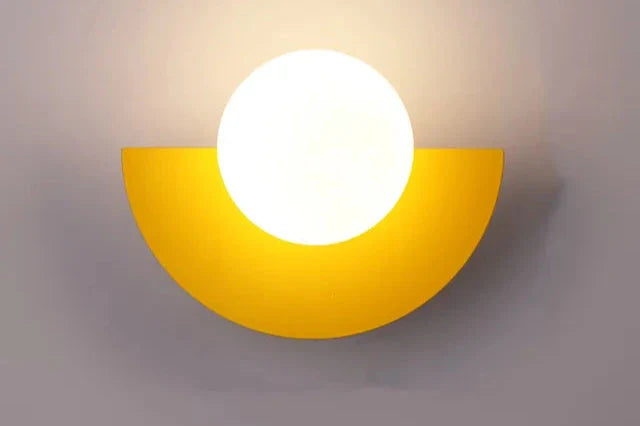 Lampe Murale Moderne Nordic Minimaliste Demi Lune