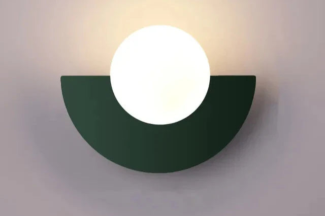 Lampe Murale Moderne Nordic Minimaliste Demi Lune