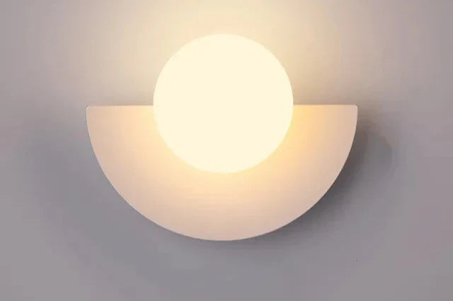 Lampe Murale Moderne Nordic Minimaliste Demi Lune