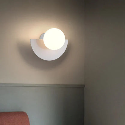 Lampe Murale Moderne Nordic Minimaliste Demi Lune