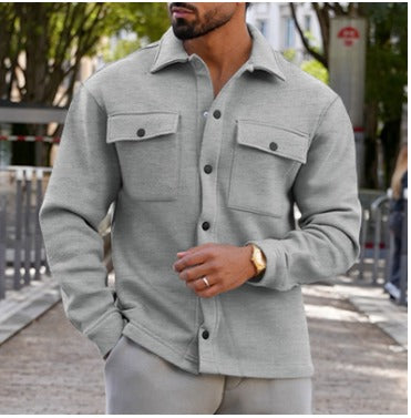 Veste Chemise Moderne et Essentielle pour Hommes