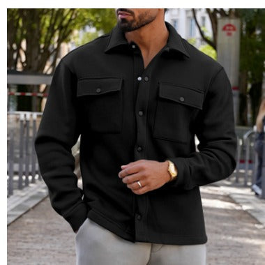 Veste Chemise Moderne et Essentielle pour Hommes