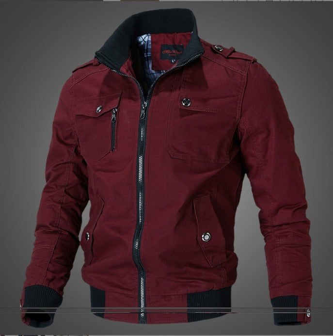 Veste Fonctionnelle Cargo Élégante pour Homme