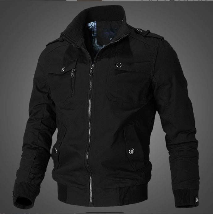 Veste Fonctionnelle Cargo Élégante pour Homme