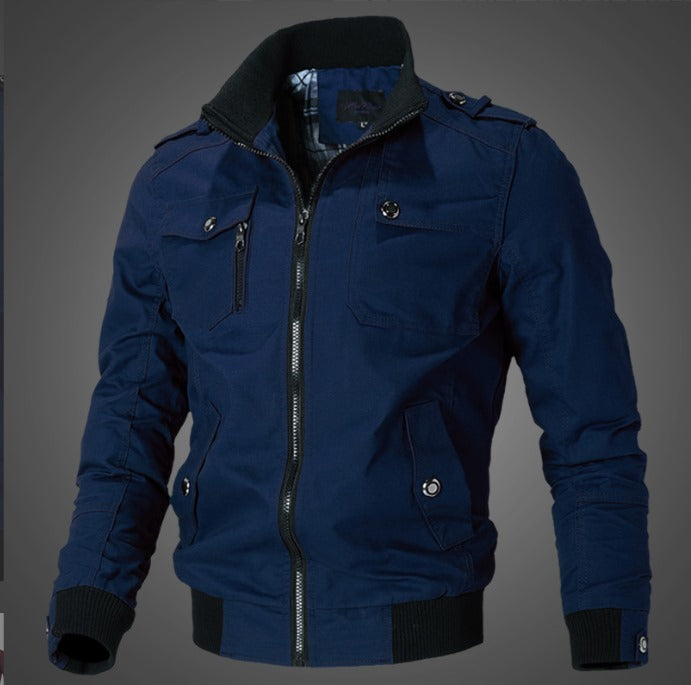 Veste Fonctionnelle Cargo Élégante pour Homme