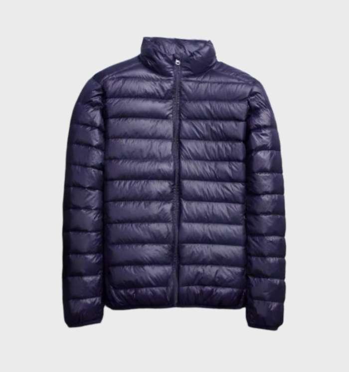 Manteau D’Hiver Chaud Homme Matelassé Premium Isolé