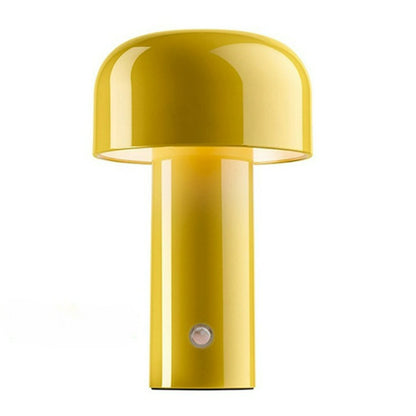 Lampe de table rechargeable sans fil LED champignon élégante