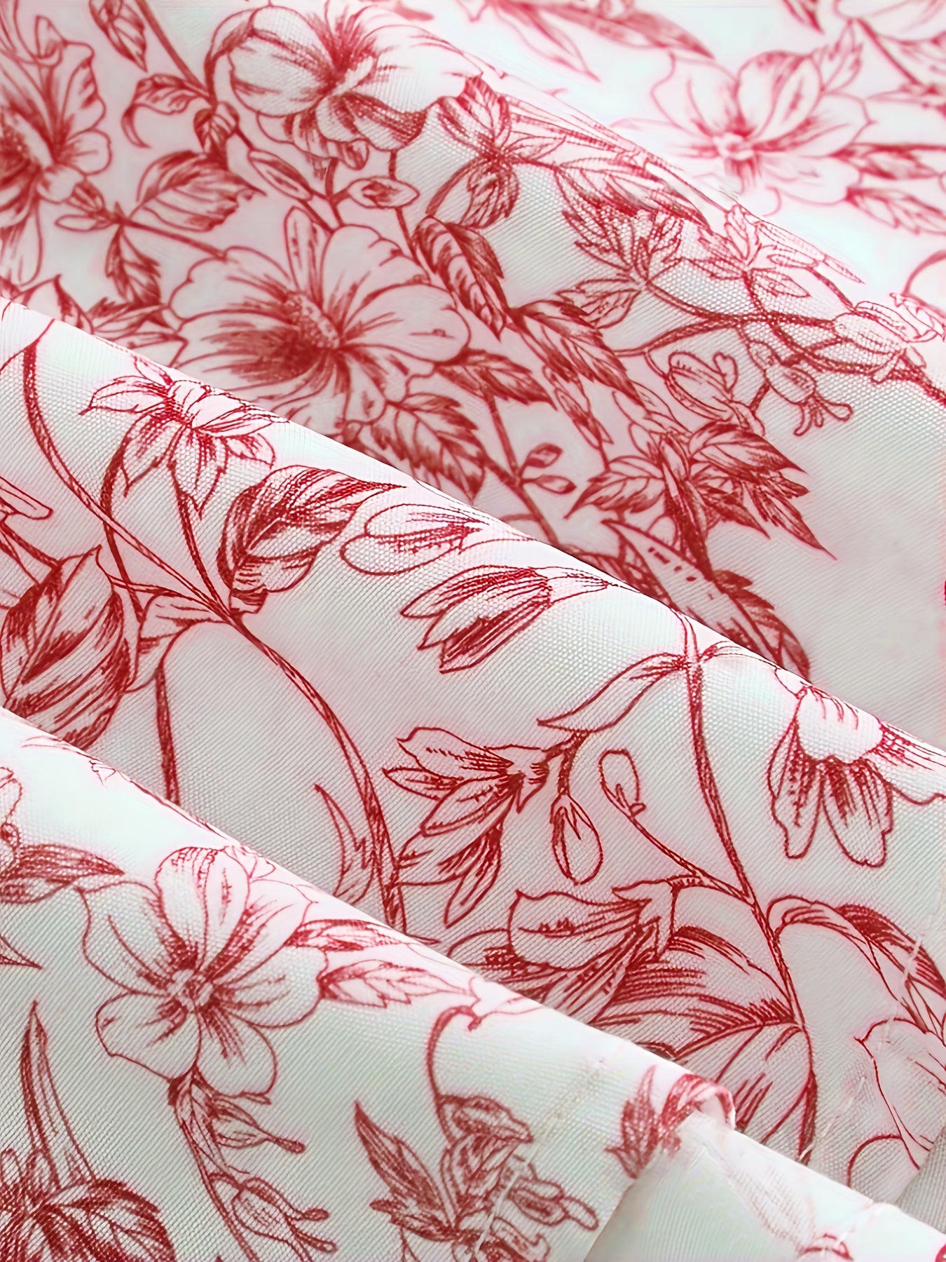 Robe Mini Florale à Col Halter et Empiècement Pour Femme