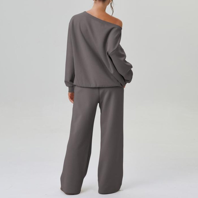 Ensemble coordonné chic deux pièces d'été