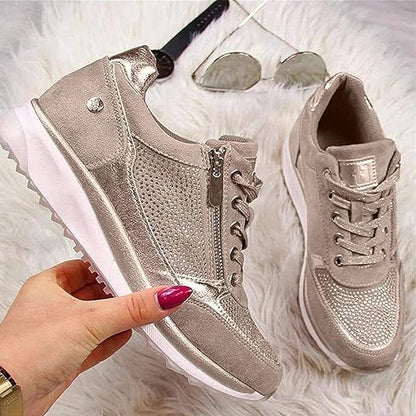 Baskets orthopédiques zippées confortables