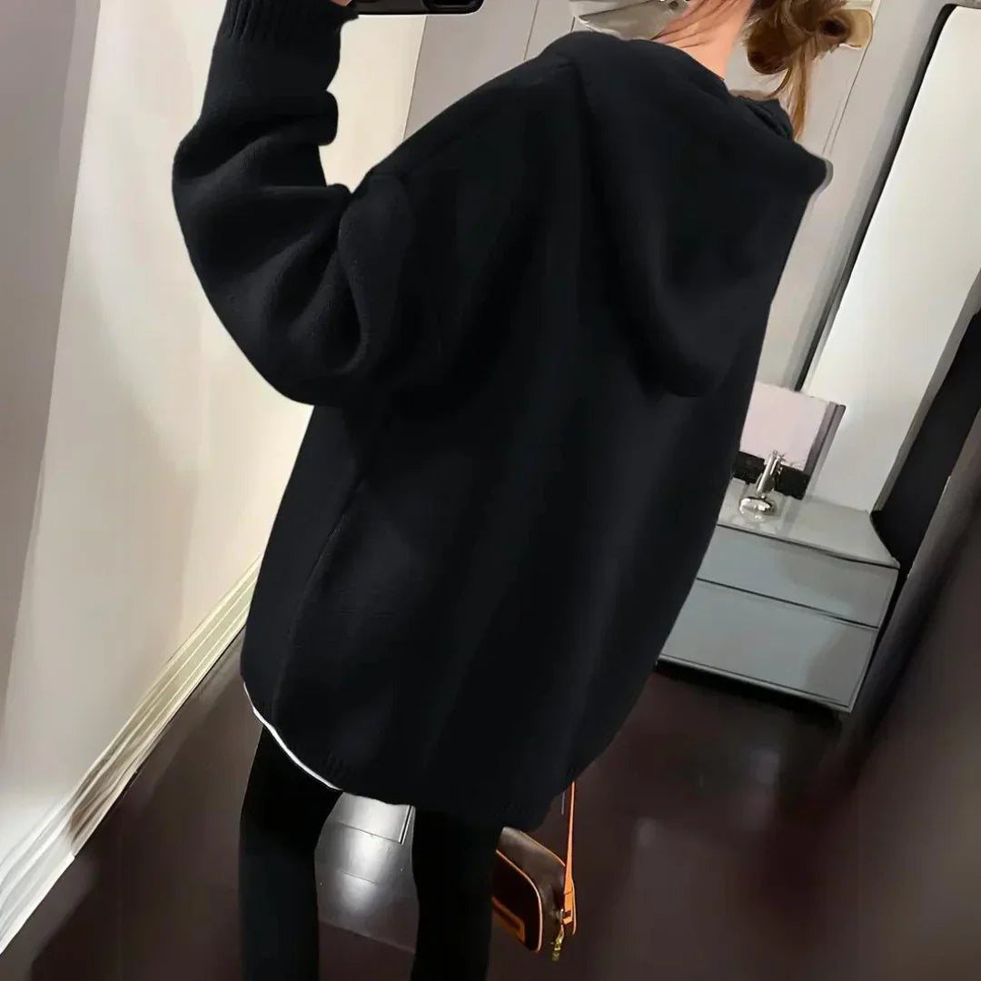 Sweat à capuche oversize confortable