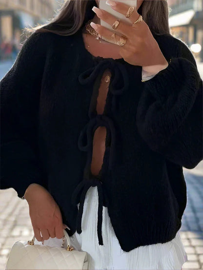 Cardigan en maille douce et confortable pour superposition quotidienne