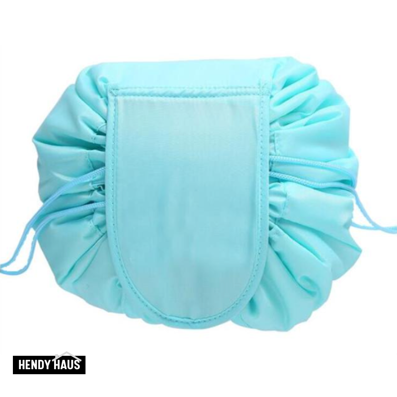 Trousse de maquillage en toile souple pour voyage et usage quotidien