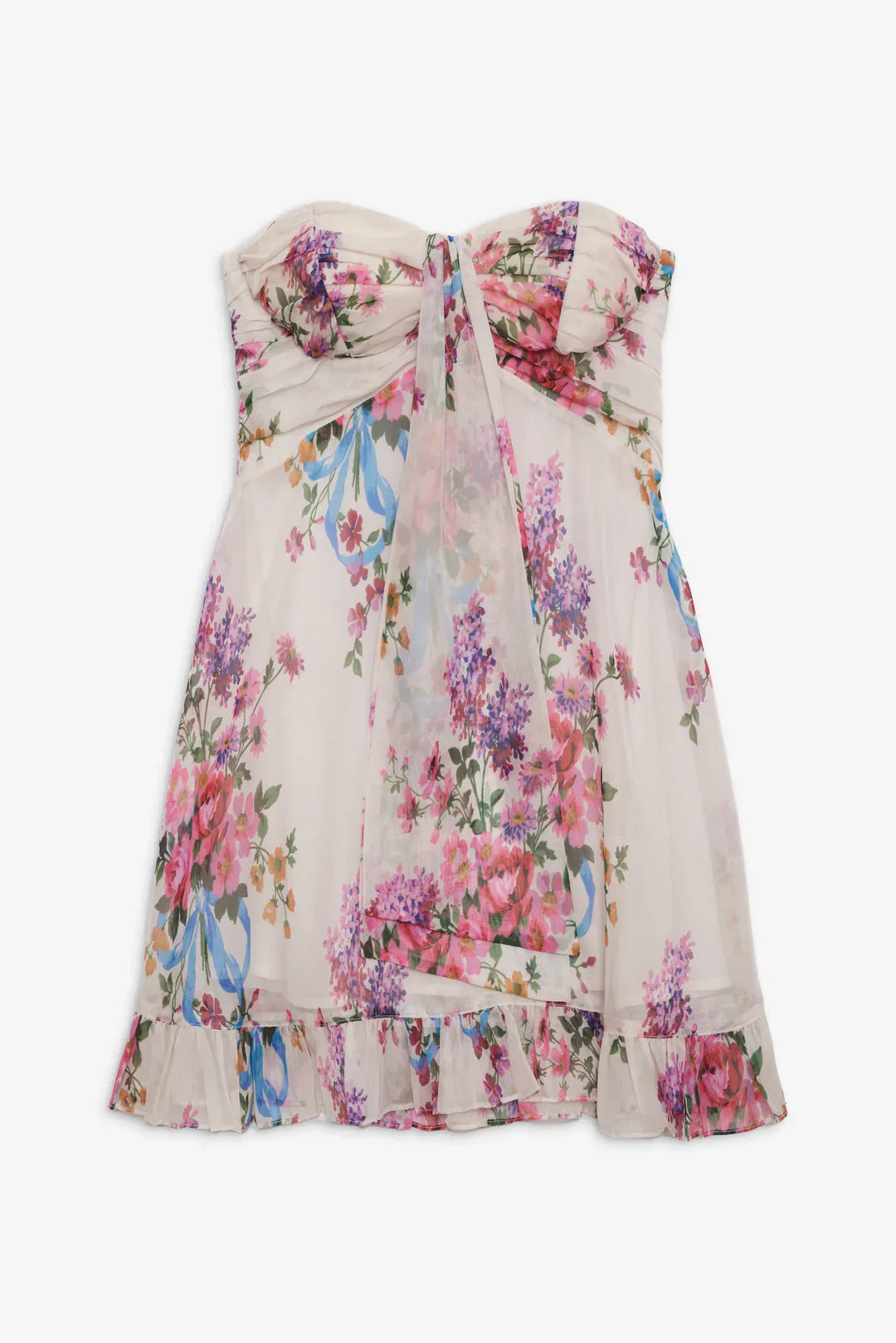 Robe maxi bohème fleurie fluide pour ambiance estivale