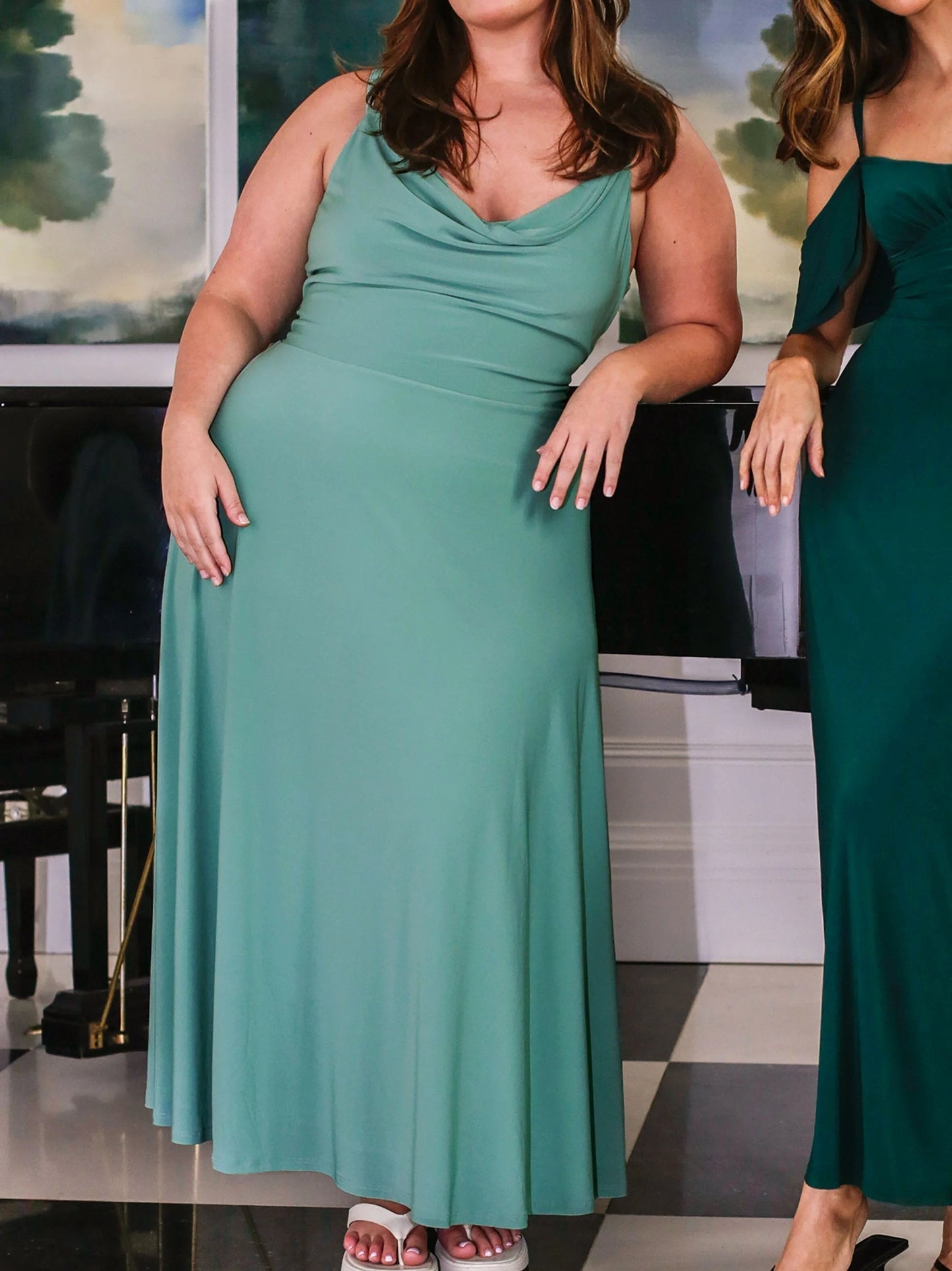 Wendbares 2-in-1 Elegantes Komfortkleid