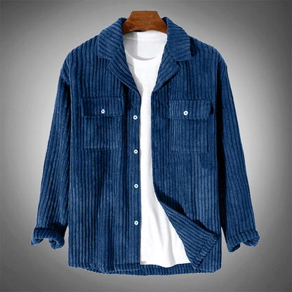 Veste Chemise Hiver Velours Premium Homme Stylée