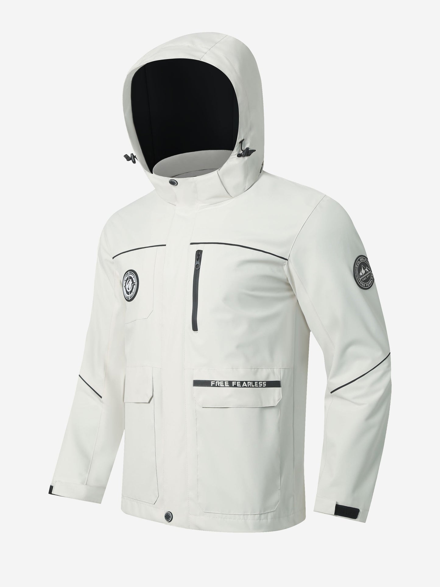 Veste Coupe Vent Imperméable Isolée Durable Hommes