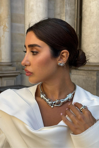 Ensemble chic blazer cape et pantalon large