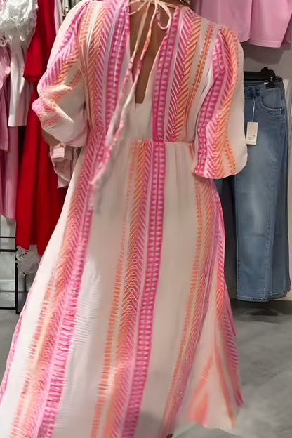 Robe d'été légère en lin
