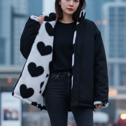 Veste d'hiver élégante pour femmes, style confortable et chic