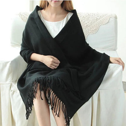 Écharpe douce en cachemire confortable, chaude et légère