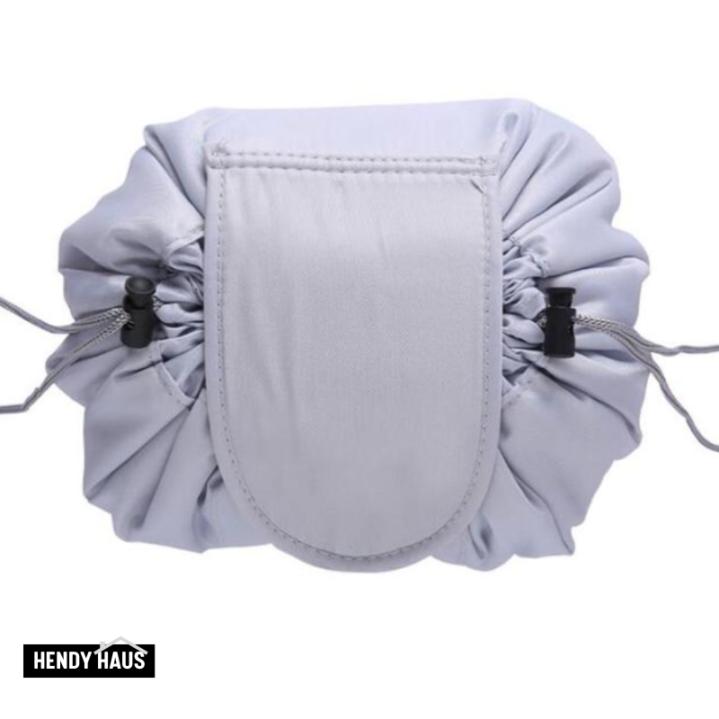 Trousse de maquillage en toile souple pour voyage et usage quotidien