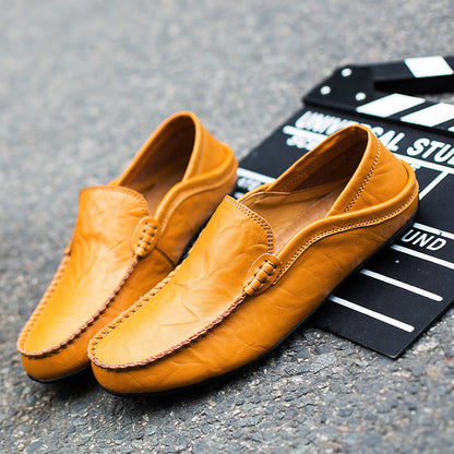 Mocassins en cuir classique pour hommes et femmes