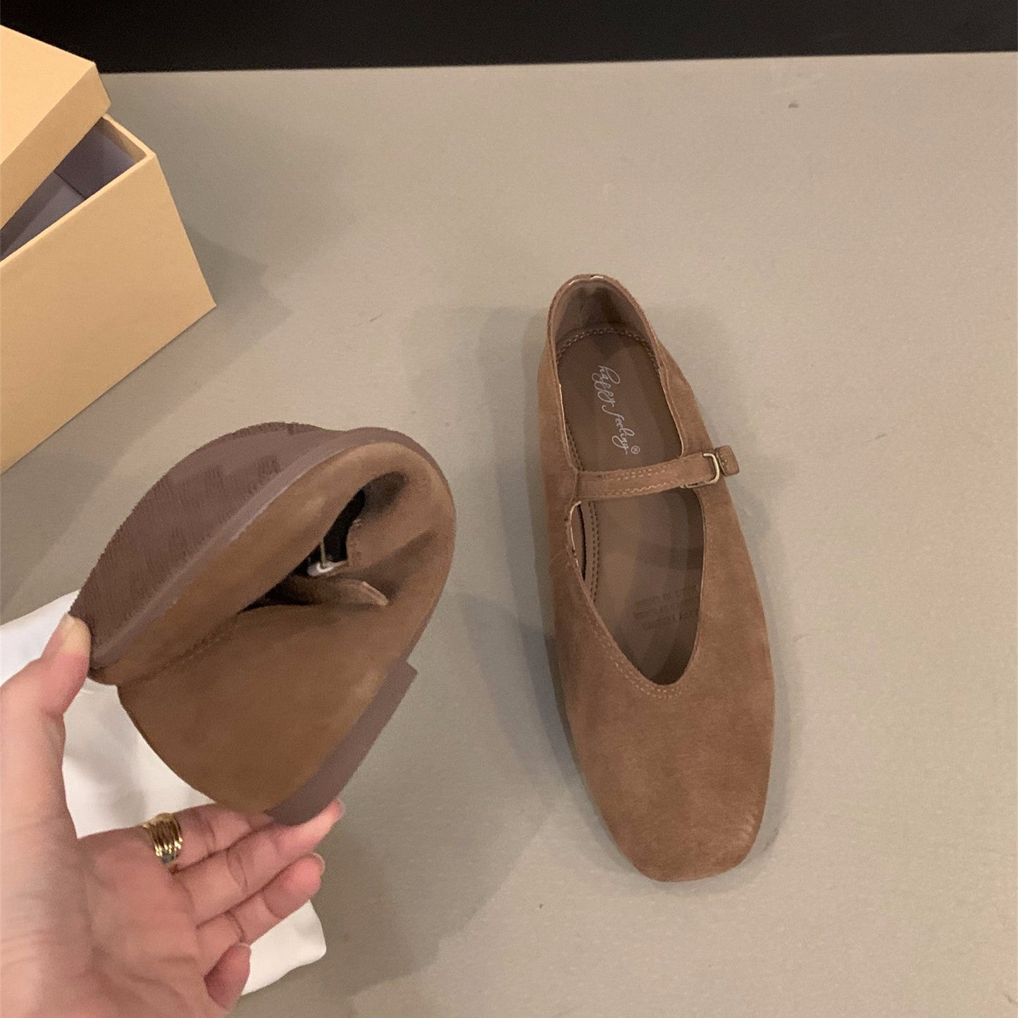 Ballerines élégantes à bride pour femmes