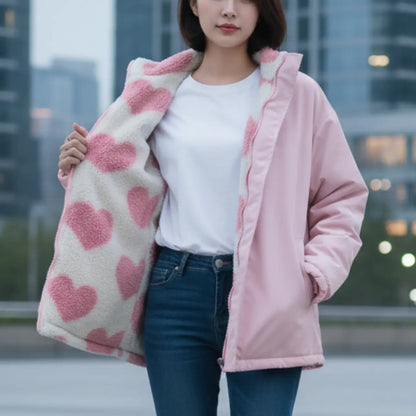 Veste d'hiver élégante pour femmes, style confortable et chic