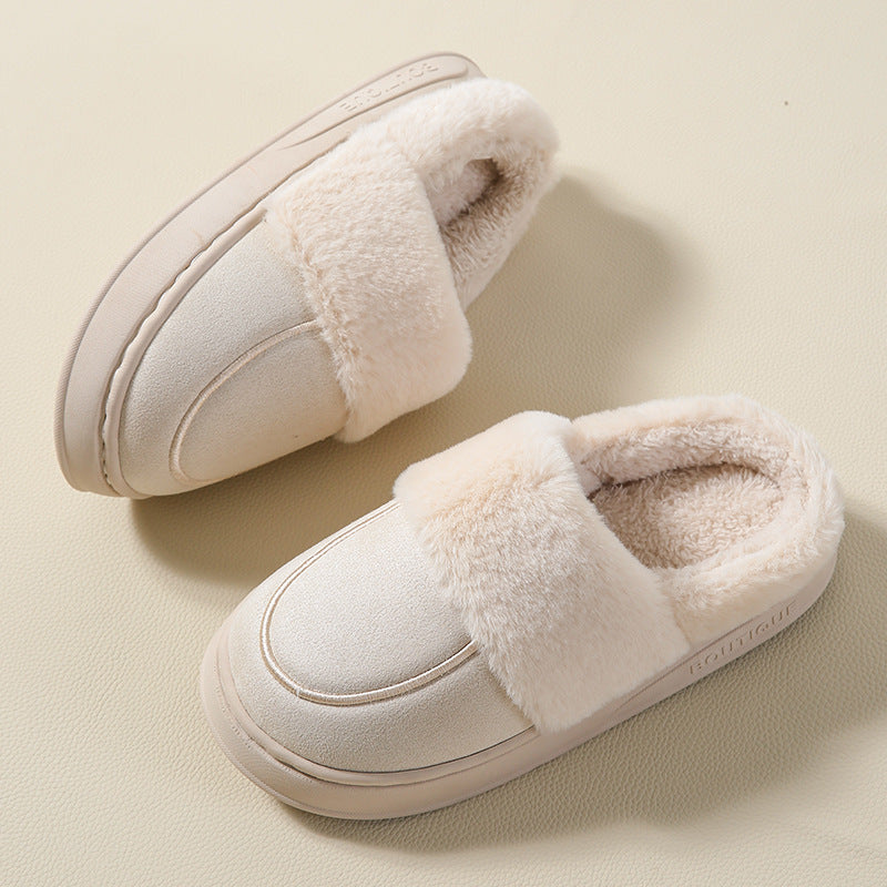 Chaussons Douillets en Peluche pour Femmes