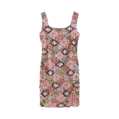 Robe de soirée à paillettes avec silhouette flatteuse sculptée